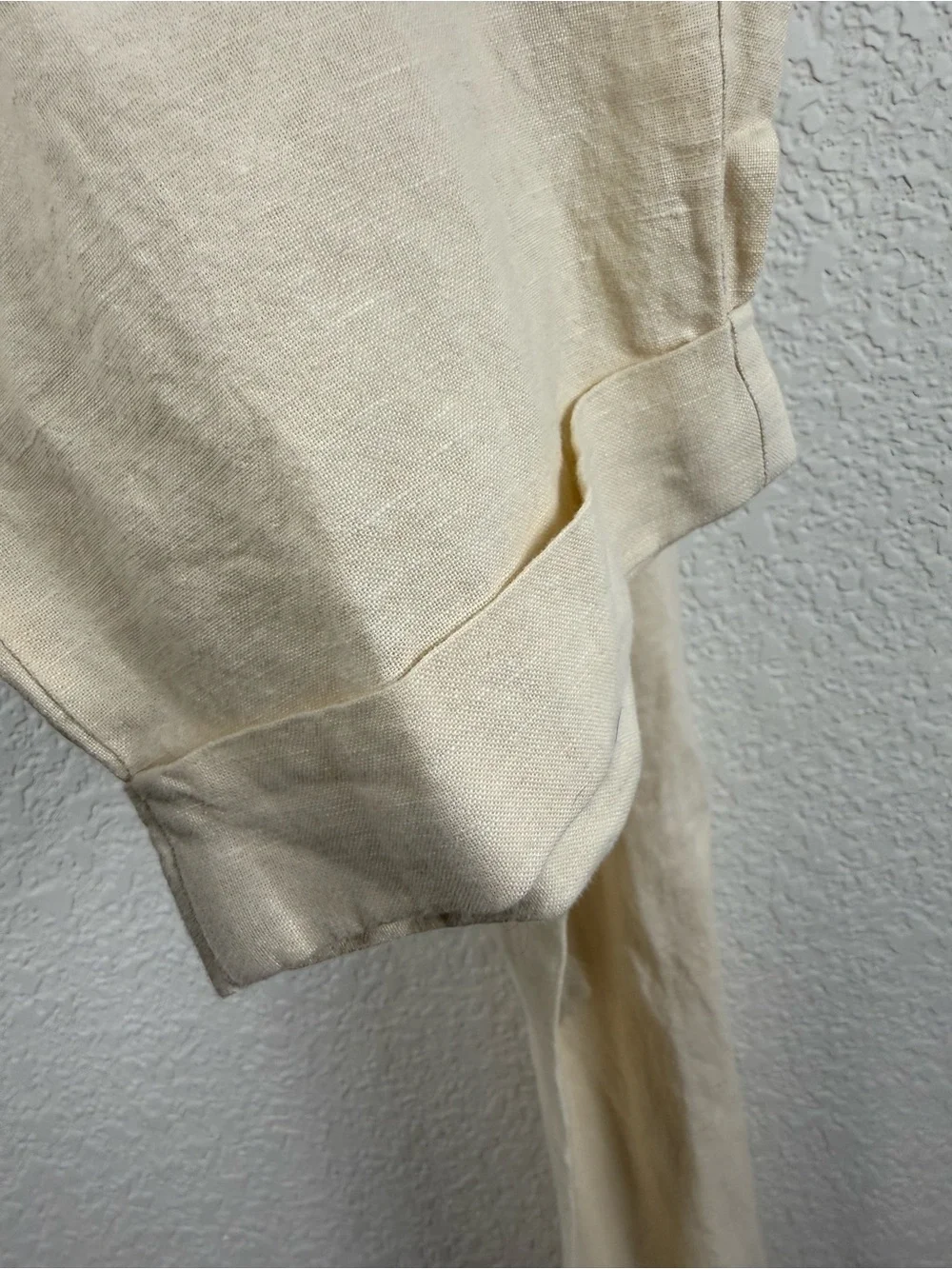 Madewell Linen Blend Jumpsuit | Puff Sleeve Utility Romper | NWT | XL - Picture 10 of 13